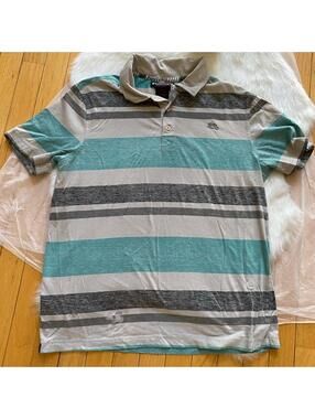 Hawks Men's Short Sleeve Polo Shirt Size Large